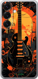 Силиконовый чехол Гитара для Samsung Galaxy S25 - 5957u-3804 изображение 