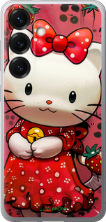 Силіконовий чехол hello kitty1 для Samsung Galaxy S25 - 6036u-3804 изображение 