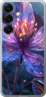 Силиконовый чехол Магический цветок для Samsung Galaxy S25 - 6038u-3804 изображение 