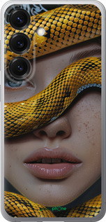 Силиконовый чехол Объятия змеи для Samsung Galaxy S25 - 6081u-3804 изображение 