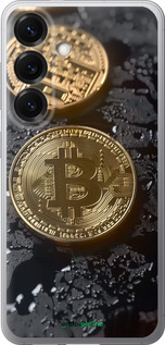 Силіконовий чехол Вулканійчний Bitcoin для Samsung Galaxy S25 - 6092u-3804 изображение 