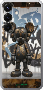 Силиконовый чехол Bronze kaws v2 для Samsung Galaxy S25 - 6098u-3804 изображение 
