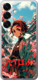 Силиконовый чехол Tanjiro Kamado для Samsung Galaxy S25 - 6132u-3804 изображение 
