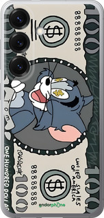 Силиконовый чехол Том и джерри для Samsung Galaxy S25 - 6291u-3804 изображение 