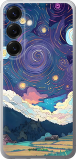Силиконовый чехол Креативный арт для Samsung Galaxy S25 - 6322u-3804 изображение 