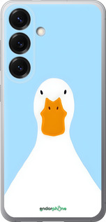 Силіконовий чехол Гусак для Samsung Galaxy S25 - 6350u-3804 изображение 