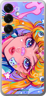 Силиконовый чехол Сейлор Мун 4 для Samsung Galaxy S25 - 6353u-3804 изображение 