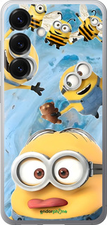 Силиконовый чехол Миньоны для Samsung Galaxy S25 - 6386u-3804 изображение 