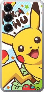 Силиконовый чехол Пикачу 2 для Samsung Galaxy S25 - 6391u-3804 изображение 