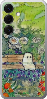 Силіконовий чехол Сумний привид для Samsung Galaxy S25 - 6403u-3804 изображение 