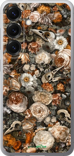 Силиконовый чехол В стиле барокко-мрачный для Samsung Galaxy S25 - 6404u-3804 изображение 