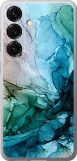 Силиконовый чехол С красочной абстрактной картиной Соленые берега для Samsung Galaxy S25 - 6405u-3804 изображение 