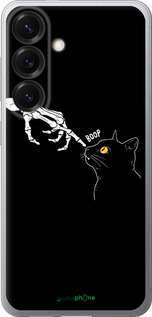 Силиконовый чехол Кошка для Samsung Galaxy S25 - 6505u-3804 изображение 