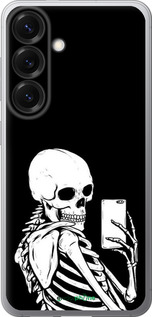 Силиконовый чехол Скелет делает Selfie для Samsung Galaxy S25 - 6535u-3804 изображение 