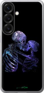 Силіконовий чехол Із зображенням скелета для Samsung Galaxy S25 - 6537u-3804 изображение 