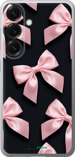 Силиконовый чехол Coquette Ribbons Dark Coquette для Samsung Galaxy S25 - 6767u-3804 изображение 