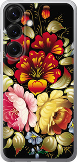 Силиконовый чехол Хохлома 6 для Samsung Galaxy S25 - 829u-3804 изображение 