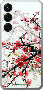 Силиконовый чехол Цветущий куст для Samsung Galaxy S25 - 831u-3804 изображение 