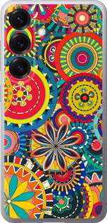 Силиконовый чехол Узор 5 для Samsung Galaxy S25 - 902u-3804 изображение 