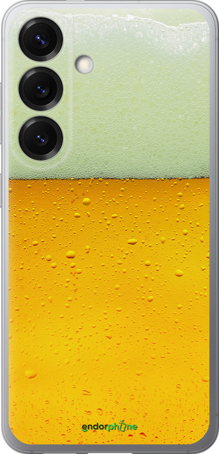 Силиконовый чехол Пиво для Samsung Galaxy S25 - 1145u-3804 изображение 