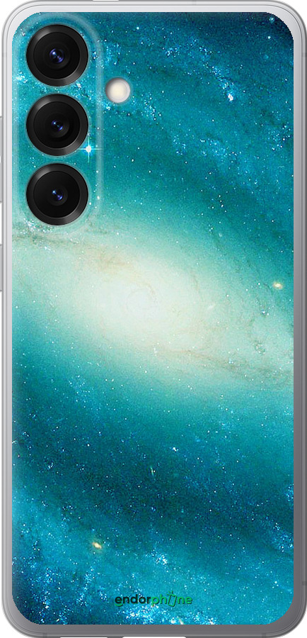 Силиконовый чехол Голубая галактика для Samsung Galaxy S25 - 177u-3804 изображение 