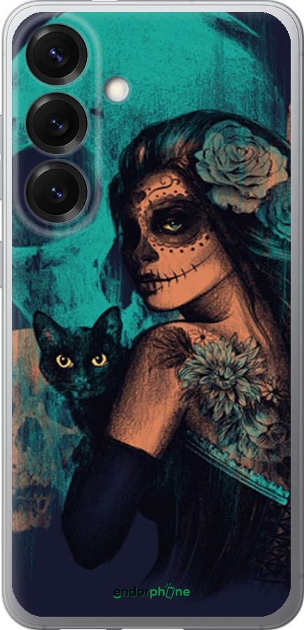 Силіконовий чехол Fantasy girl для Samsung Galaxy S25 - 4133u-3804 изображение 
