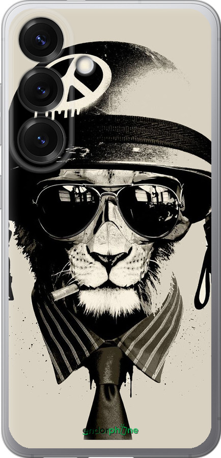 Силіконовий чехол tattoo soldier для Samsung Galaxy S25 - 4165u-3804 изображение 