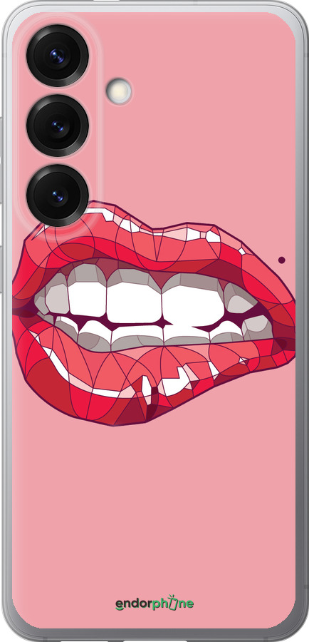Силиконовый чехол Sexy lips для Samsung Galaxy S25 - 4174u-3804 изображение 