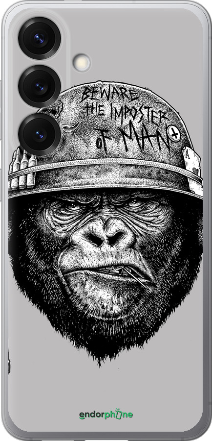 Силиконовый чехол military monkey для Samsung Galaxy S25 - 4177u-3804 изображение 