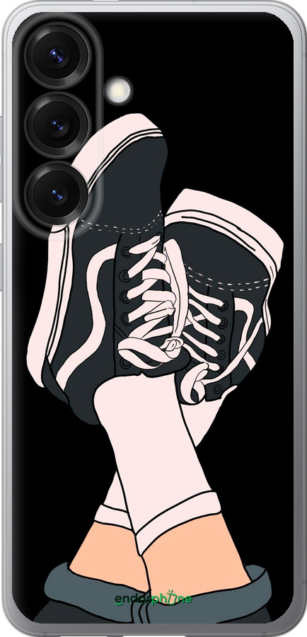Силіконовий чехол Кеди для Samsung Galaxy S25 - 4265u-3804 изображение 
