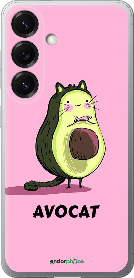 Силіконовий чехол Avocat для Samsung Galaxy S25 - 4270u-3804 изображение 