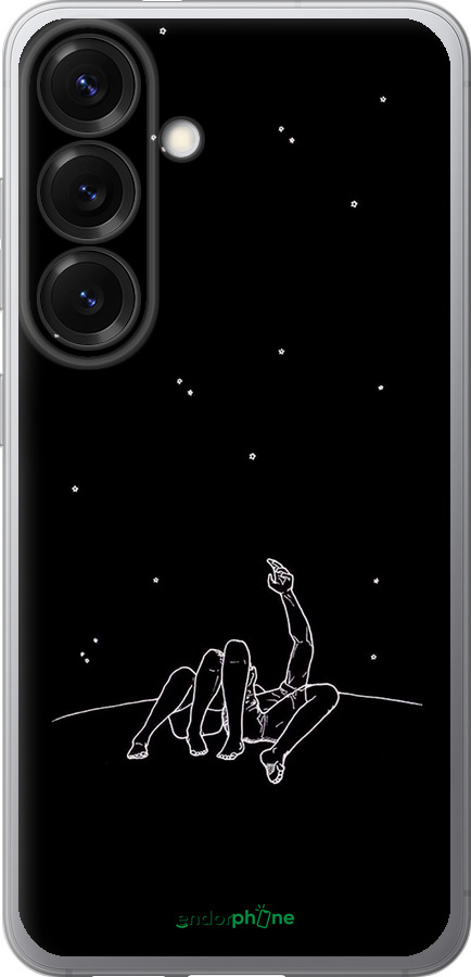 Силиконовый чехол Романтика для Samsung Galaxy S25 - 4306u-3804 изображение 