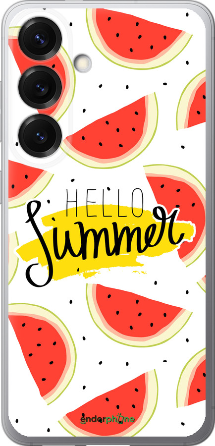 Силіконовий чехол Hello Summer для Samsung Galaxy S25 - 4356u-3804 изображение 
