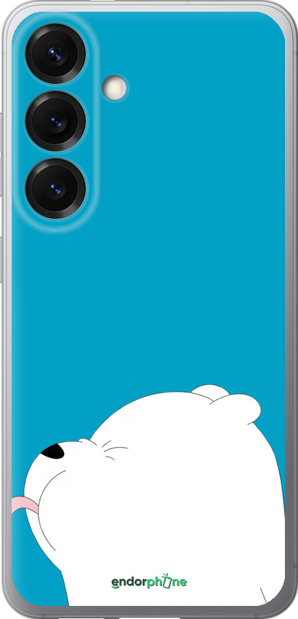 Силіконовий чехол Ведмедик 1 для Samsung Galaxy S25 - 4358u-3804 изображение 