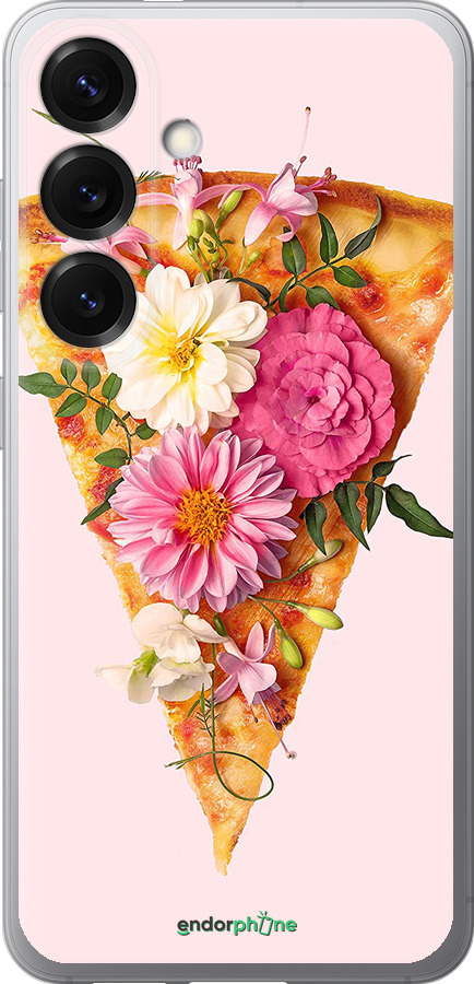 Силиконовый чехол pizza для Samsung Galaxy S25 - 4492u-3804 изображение 