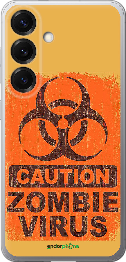 Силиконовый чехол Biohazard 1 для Samsung Galaxy S25 - 4817u-3804 изображение 