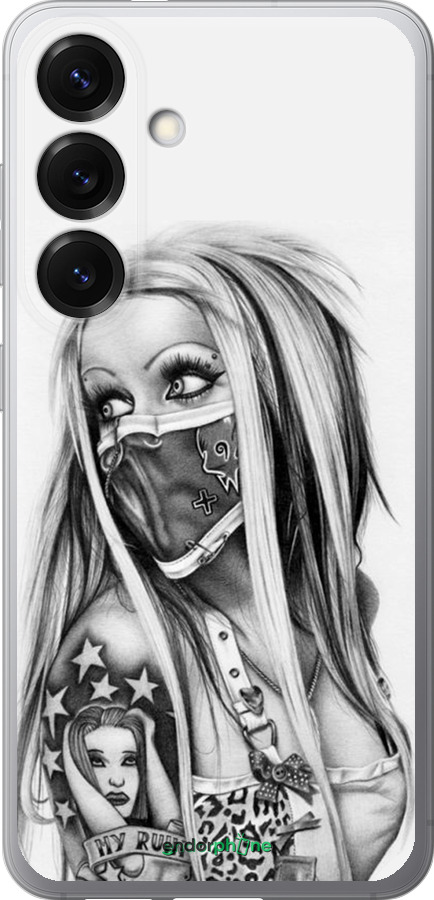 Силиконовый чехол Biohazard  8 для Samsung Galaxy S25 - 4824u-3804 изображение 