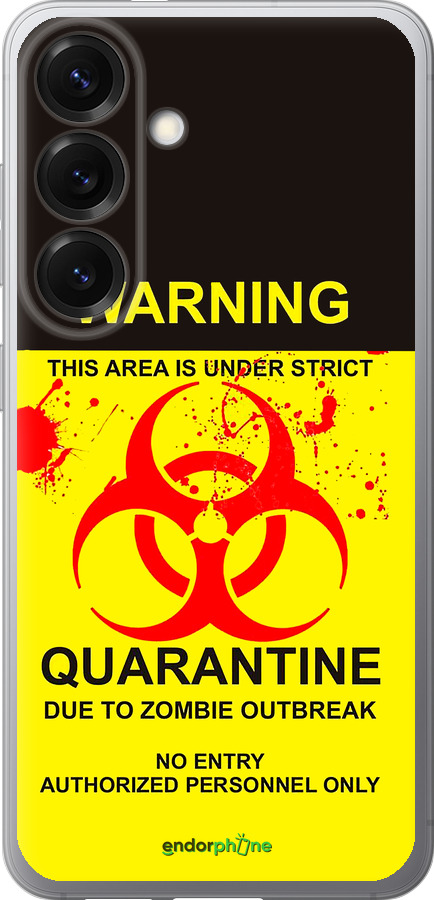 Силиконовый чехол Biohazard  9 для Samsung Galaxy S25 - 4825u-3804 изображение 