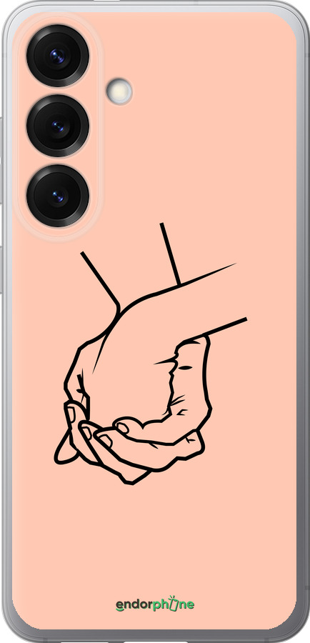 Силиконовый чехол Руки для Samsung Galaxy S25 - 4896u-3804 изображение 