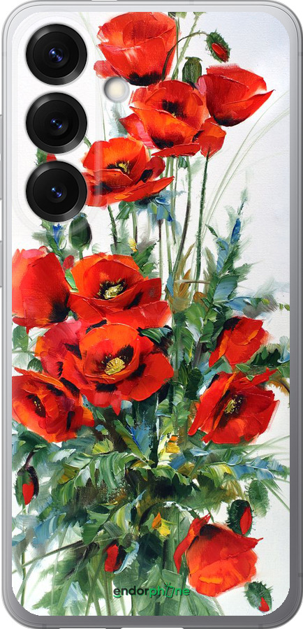 Силиконовый чехол Маки для Samsung Galaxy S25 - 523u-3804 изображение 