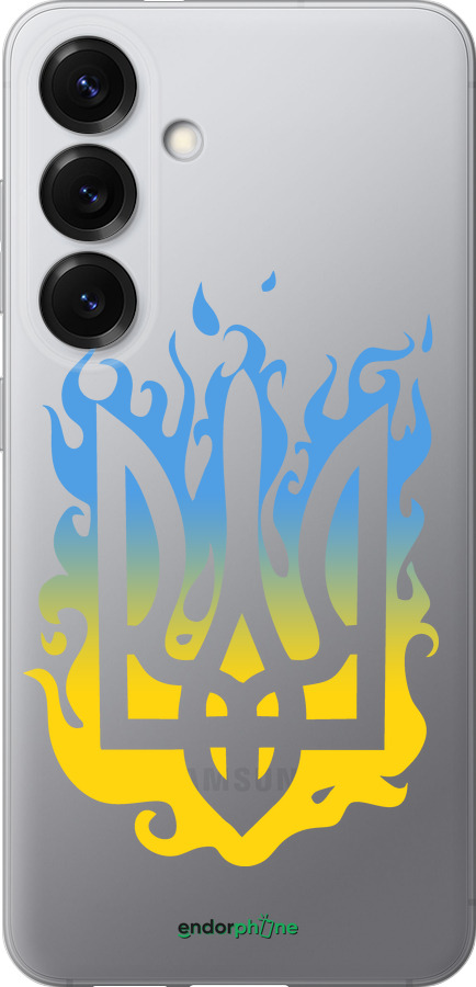 Силіконовий чехол Герб v1 для Samsung Galaxy S25 - 5258u-3804 изображение 