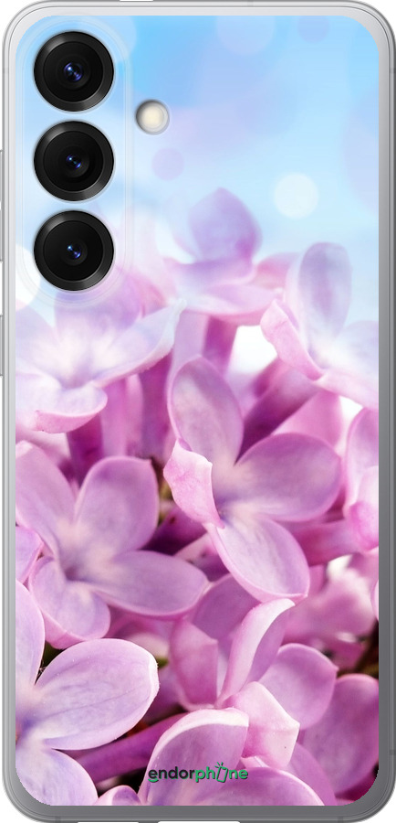 Силиконовый чехол Сирень для Samsung Galaxy S25 - 527u-3804 изображение 
