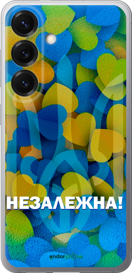Силиконовый чехол Незалежна для Samsung Galaxy S25 - 5447u-3804 изображение 