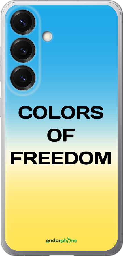 Силиконовый чехол Colors of Freedom для Samsung Galaxy S25 - 5453u-3804 изображение 