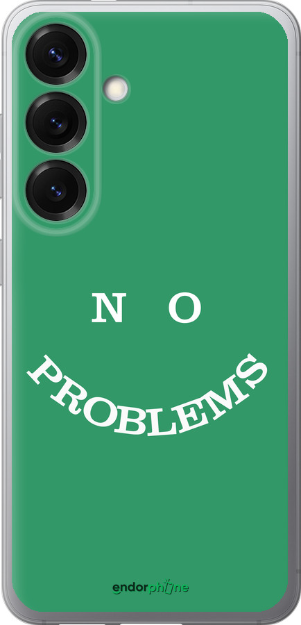 Силиконовый чехол No Problems для Samsung Galaxy S25 - 5573u-3804 изображение 