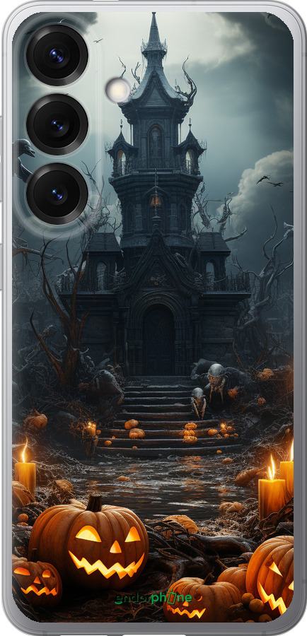 Силиконовый чехол Мрачный дом для Samsung Galaxy S25 - 5655u-3804 изображение 