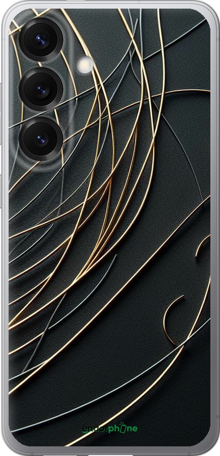 Силиконовый чехол Связь между мирами для Samsung Galaxy S25 - 5837u-3804 изображение 
