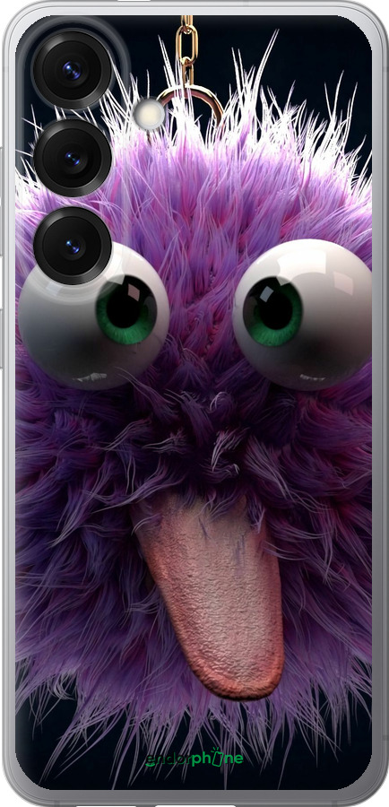 Силіконовий чехол Пухнастик для Samsung Galaxy S25 - 6017u-3804 изображение 