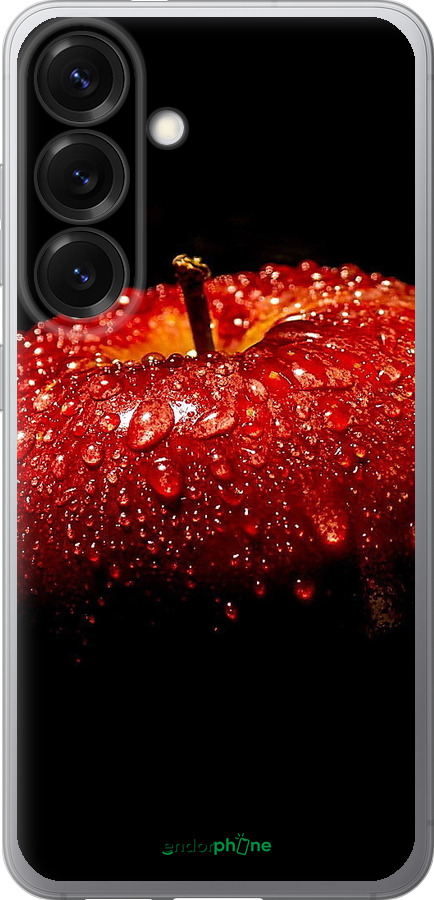 Силиконовый чехол Яблоко для Samsung Galaxy S25 - 6022u-3804 изображение 