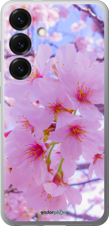 Силиконовый чехол Сакура для Samsung Galaxy S25 - 6029u-3804 изображение 